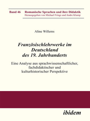 cover image of Französischlehrwerke im Deutschland des 19. Jahrhunderts
